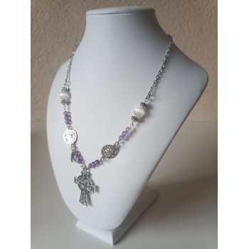 Collier Croix Celtique "Plénitude et acuité"
