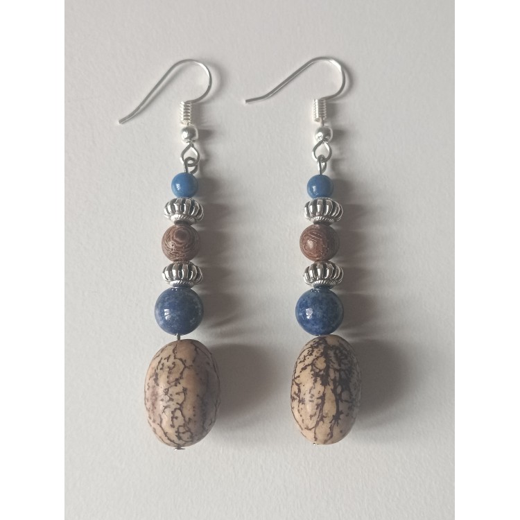 Boucles d'oreilles "Droiture et Intuition" Boucles d'oreilles "Droiture et Intuition"