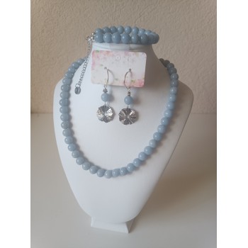 Collier Angélite "Paix et élévation"