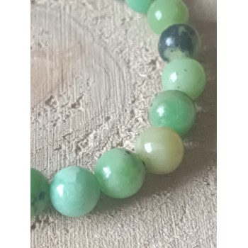 Bracelet Chrysoprase Citron "Optimisme"
