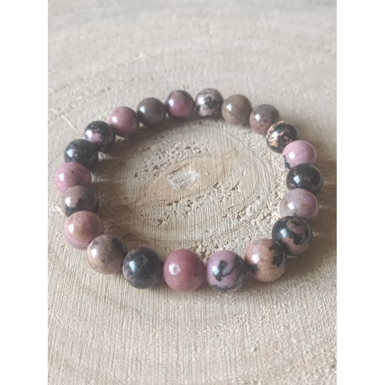 Bracelet Rhodonite "Lâcher prise" Bracelet Rhodonite "Lâcher prise"