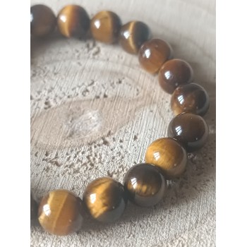 Bracelet Oeil de Tigre "Bouclier de protection"