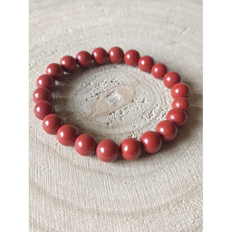 Bracelet Jaspe rouge "Ancrage et dynamisme" Bracelet Jaspe rouge "Ancrage et dynamisme"
