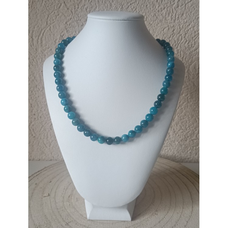 Collier Apatite bleu "Expression de soi" Collier Apatite bleu "Expression de soi"