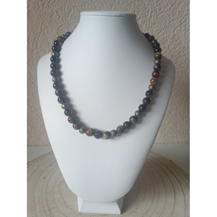 Collier Trois oeils "Triple protection"
