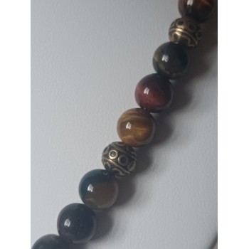 Collier Trois oeils "Triple protection"