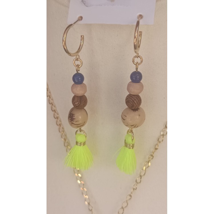 Boucles d'oreilles "Lumière d'été" - Lapis Lazuli