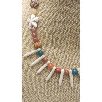 Collier "Energies d'été" - Pierres naturelles multiples