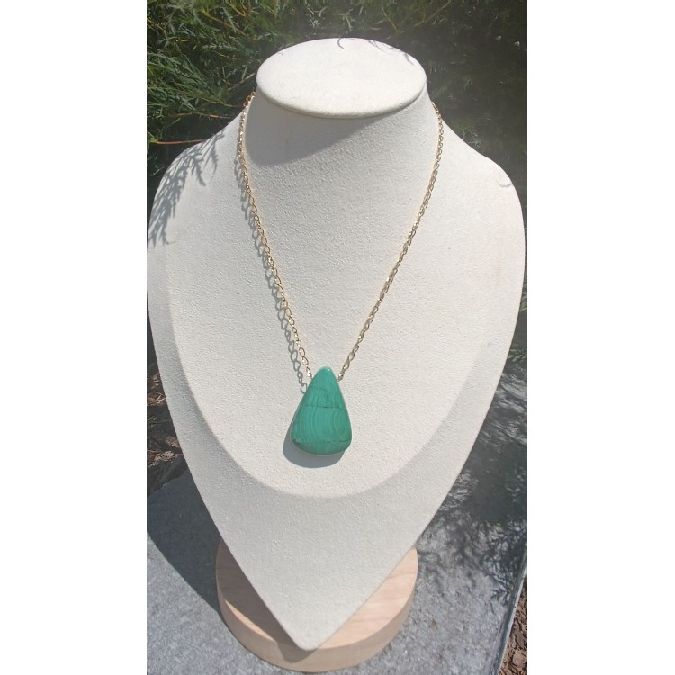 Collier "Réappropriation du soi" - Malachite