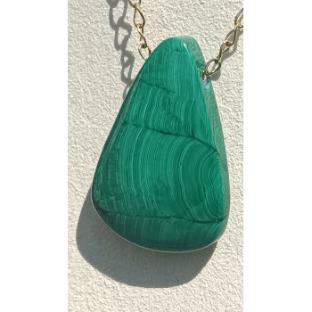 Collier "Réappropriation du soi" - Malachite
