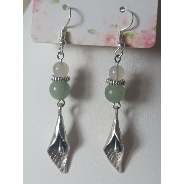 Boucles d'oreilles "Douceur et légèreté" Boucles d'oreilles "Douceur et légèreté"