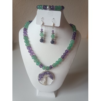 Boucles d'oreilles "Méditation et création"